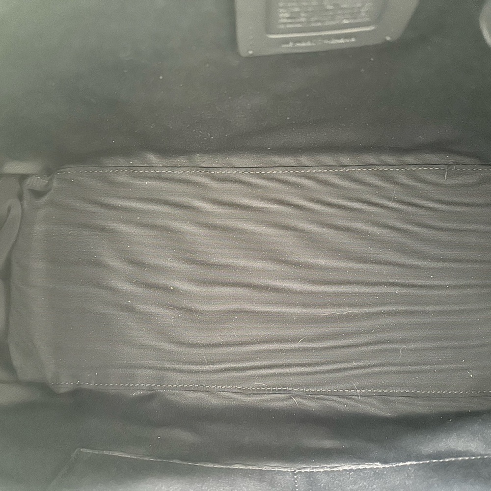 Coach Teal Tote with Navy Stripe Webbing - Picture 4 of 8